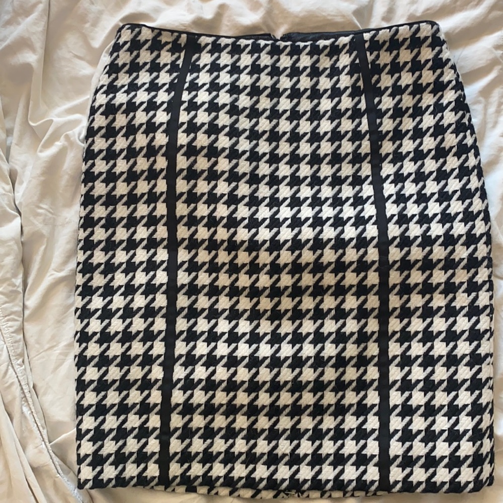 Black and white skirt